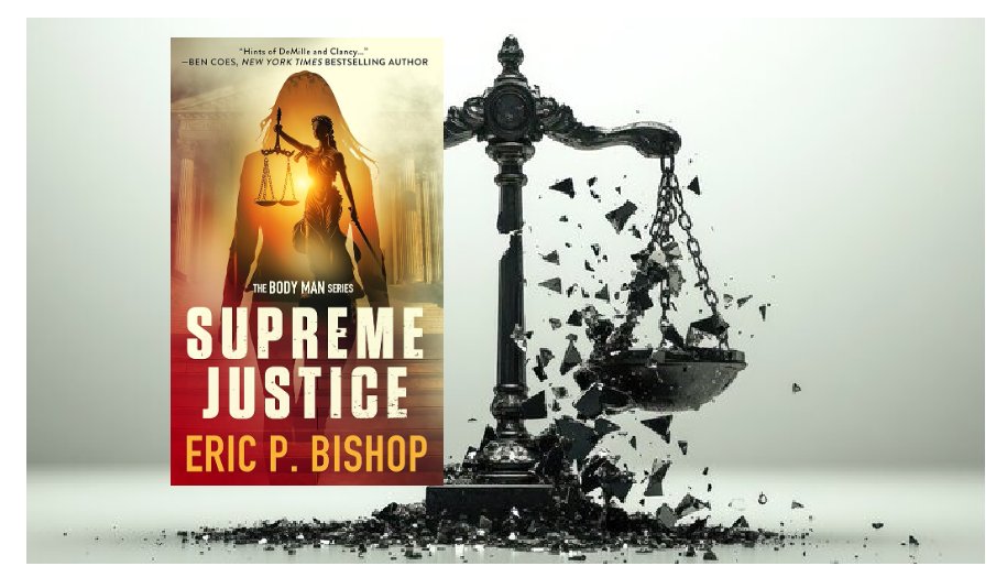 HashtagSpiruli's tweet image. Happy Book #Birthday, @EPBAuthor. THE BODY MAN series continues TODAY with SUPREME JUSTICE. Find it at amazing Bookstores. 😉 #amReading #Thrillers #Books #HBD #PubDay