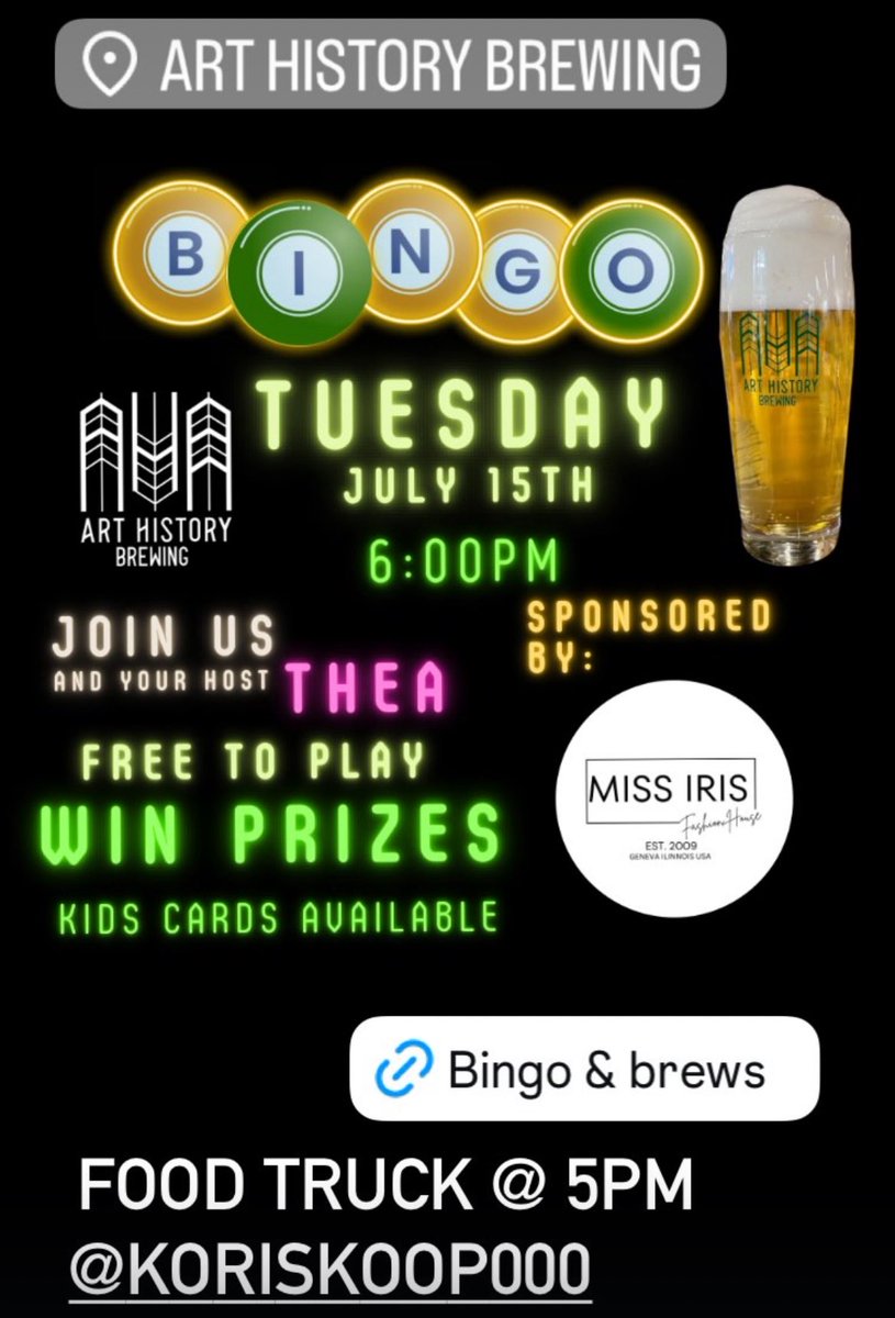Bingo Night in Geneva.