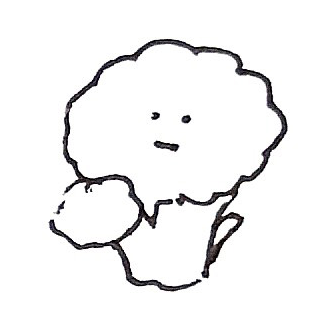 カリフラワーさん #イラスト #日常