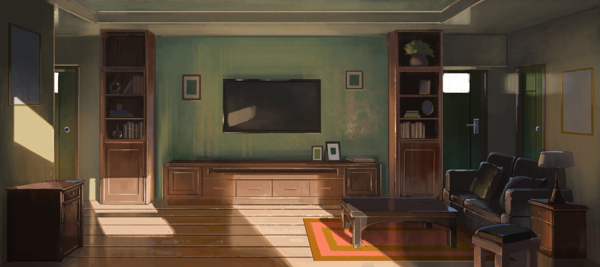 hoseki_raito's tweet image. concept room
#art #2d #conceptart #painting #illustrationart
