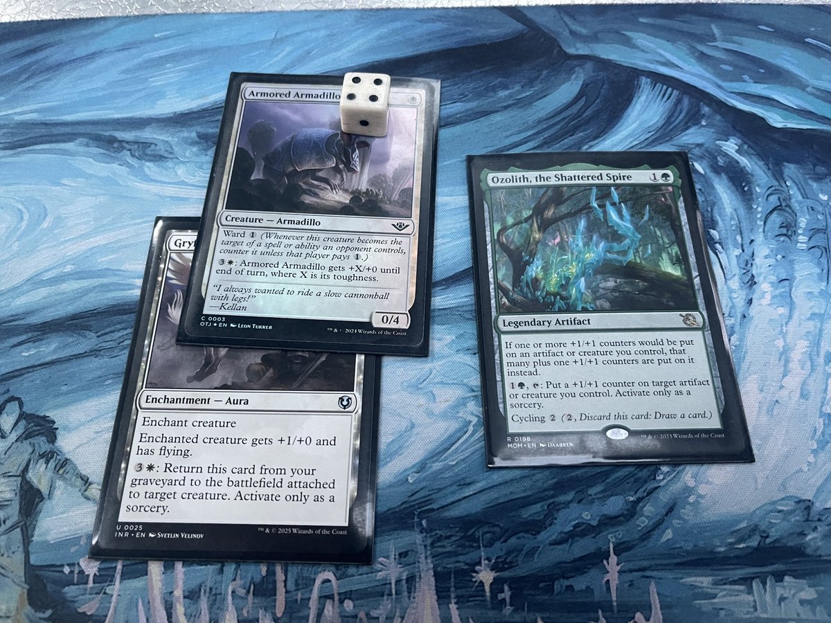 BlueGillAlters's tweet image. Chaos draft last night produced a very powerful armadillo