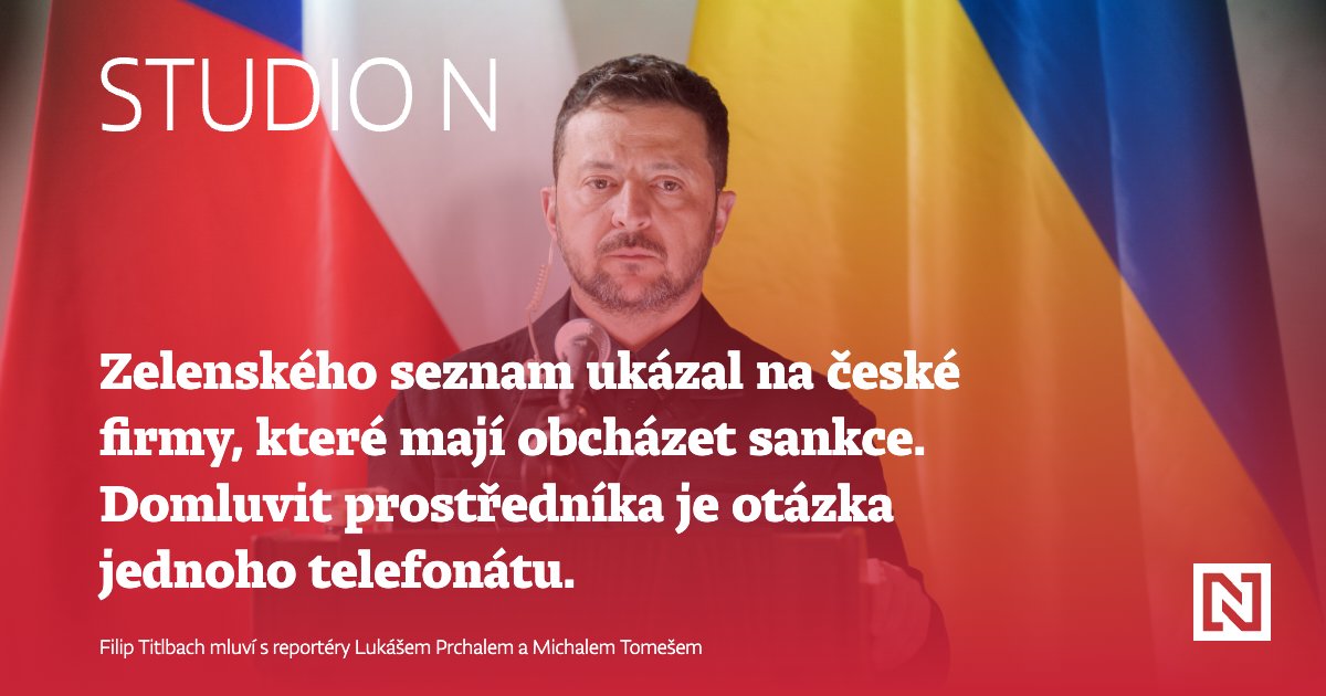 Filip Titlbach (@filiptitlbach) on Twitter photo „Představa, že hranice mezi Ruskem a EU jsou zavřené, je mylná. A to nejen pro pohyb lidí, ale i pro zboží,“ říkají ve Studiu N reportéři <a href="/Tomes_Michal/">Michal Tomeš</a> a <a href="/lukas_prchal/">Lukáš Prchal</a>. Jak jsme se sami přesvědčili, obcházení sankcí může být otázka jediného telefonátu. 👉 herohero.co/studion „Představa, že hranice mezi Ruskem a EU jsou zavřené, je mylná. A to nejen pro pohyb lidí, ale i pro zboží,“ říkají ve Studiu N reportéři <a href="/Tomes_Michal/">Michal Tomeš</a> a <a href="/lukas_prchal/">Lukáš Prchal</a>. Jak jsme se sami přesvědčili, obcházení sankcí může být otázka jediného telefonátu. 👉 herohero.co/studion