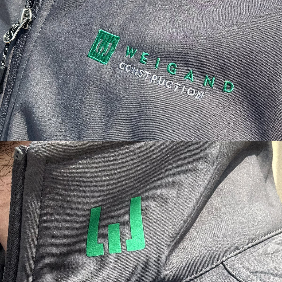 jhspecialty's tweet image. Our promo team helped Weigand Construction outfit their crew with custom jackets — perfect for staying warm and staying branded on and off the job site. 💼🛠️

Custom apparel like this keeps your team looking sharp, no matter the forecast.

#BrandedApparel #Promo