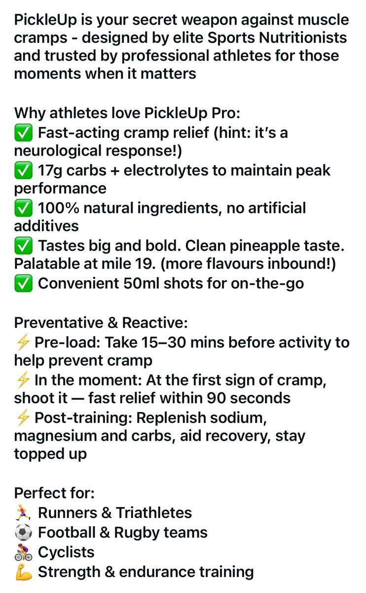 My son Oliver has launched his new company - working with #nutristionists #picklejuice