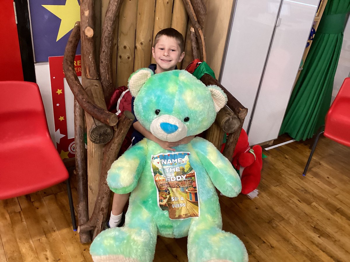 Well done for winning Name the Teddy! 🥇 🐻