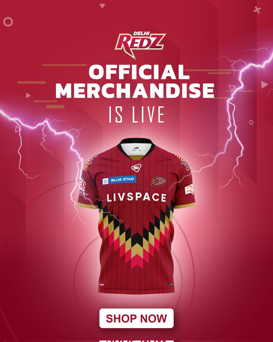 Suit up like a true RedZ! Official merchandise is here! 

Get yours at six5six.in/products/delhi…

#DilDilMeinRedz #Delhi #Rugby #Rugby7s #Jersey #Merch #GMRRPL2025 #RugRugMeinRugby