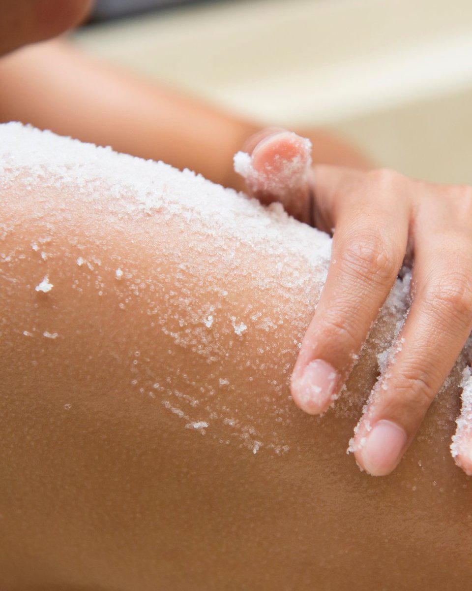 Get summer ready with The Beauty Specialists' Cleansing Salt Scrub! ✨🌿

Finished with a nourishing body oil, your skin is left smooth and radiant. Choose from lime &amp; ginger or frangipani.

💆‍♀️ £45 - book on 01422 647071, 07708501175 or online

👉 beautyspecialisthalifax.co.uk