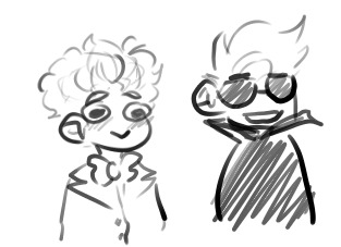 I need to draw ineffable husbands like I'm confident of what I'm doing. Cuz sometimes I draw them like someone is gonna come out of nowhere and yell at me for drawing them "wrong" and I would cry about it PFFF
...meet Azipharel and Crolwy