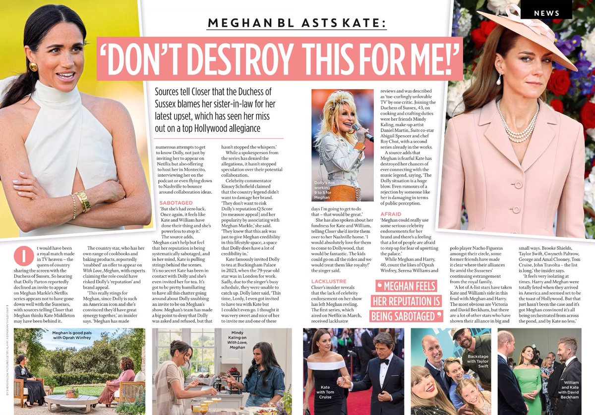 Meghan destroyed her own reputation (if she ever had one) with her lies, bullying, deceit and manipulative manner. 

#meghanmarkleisabully