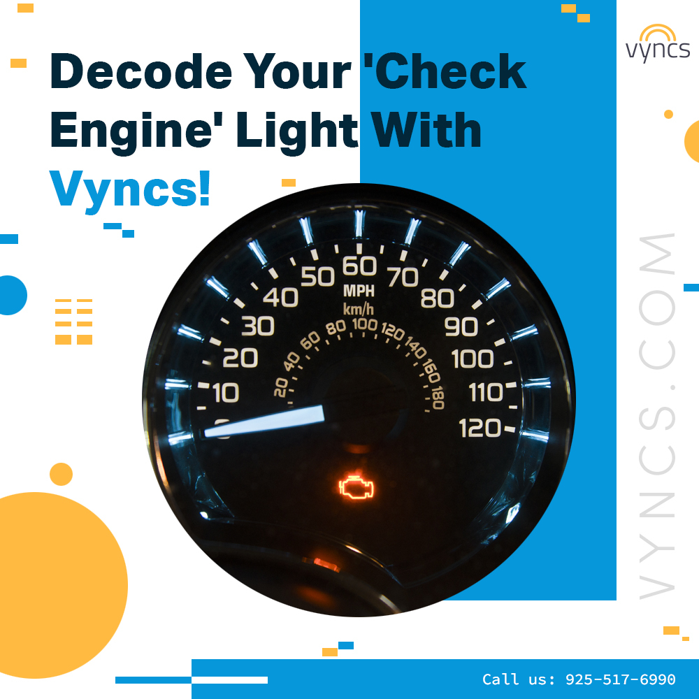 MyVyncs's tweet image. #Vyncs GPS trackers plug into your car’s #OBDII port and send alerts to your phone. Understand issues, prevent breakdowns, and stay on top of maintenance. Stop guessing—start knowing.

#CheckEngineLight #VehicleHealth #CarMaintenance #CarDiagnostics #PreventativeMaintenance