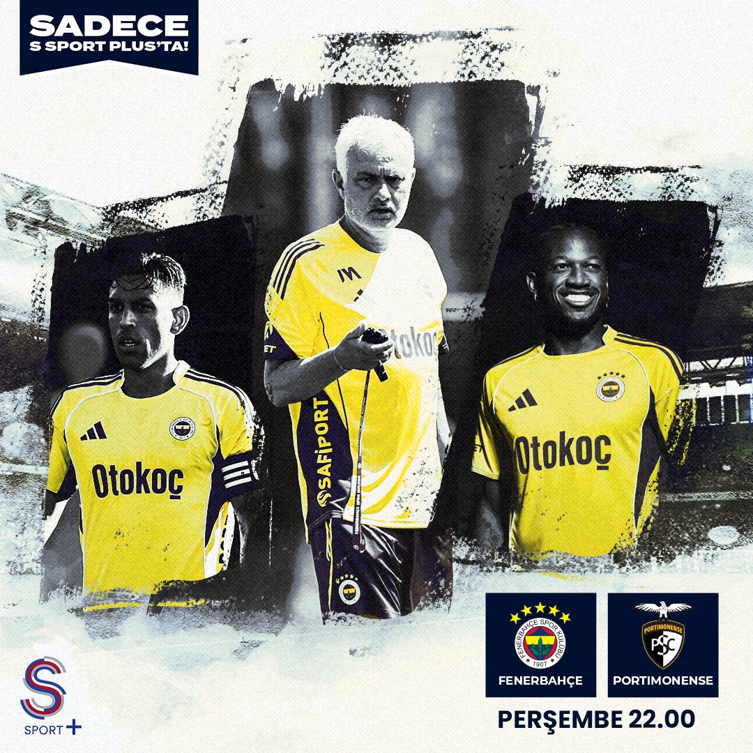 Fenerbahçe, Portekiz kampının ilk hazırlık maçına çıkıyor! 🏟️

Fenerbahçe - Portimonense mücadelesi, Perşembe 22.00’de sadece S Sport Plus’ta! 🟡🔵