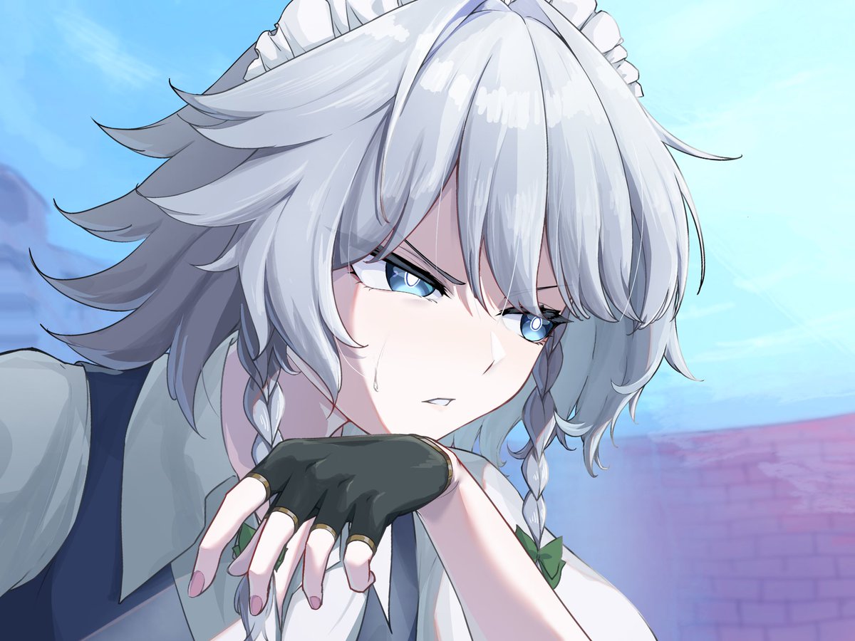 TenX2_1341's tweet image. #東方Project #十六夜咲夜
 熱中症に注意⚠️