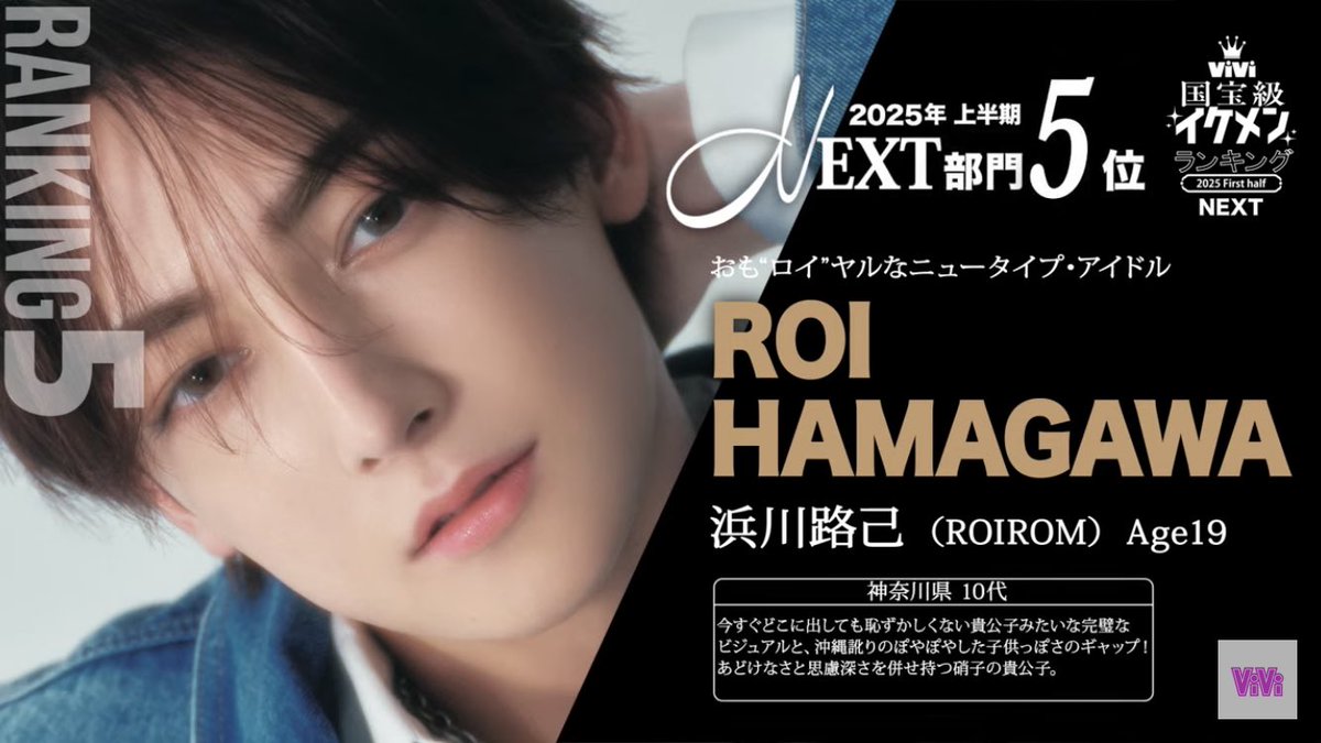 vv_vvv_vvf's tweet photo. うわーーーーーーん顔がいいよ‼️‼️‼️‼️‼️
Age19良すぎる。未来しかない。おもロイヤルなニュータイプ･アイドル様👏🏻😭ロイくんがこうやって知ってた投票でなんかいるのいいね、浜川路己一生アイドルでいて🌟🌟🌟 https://t.co/hy8cfUzjxM