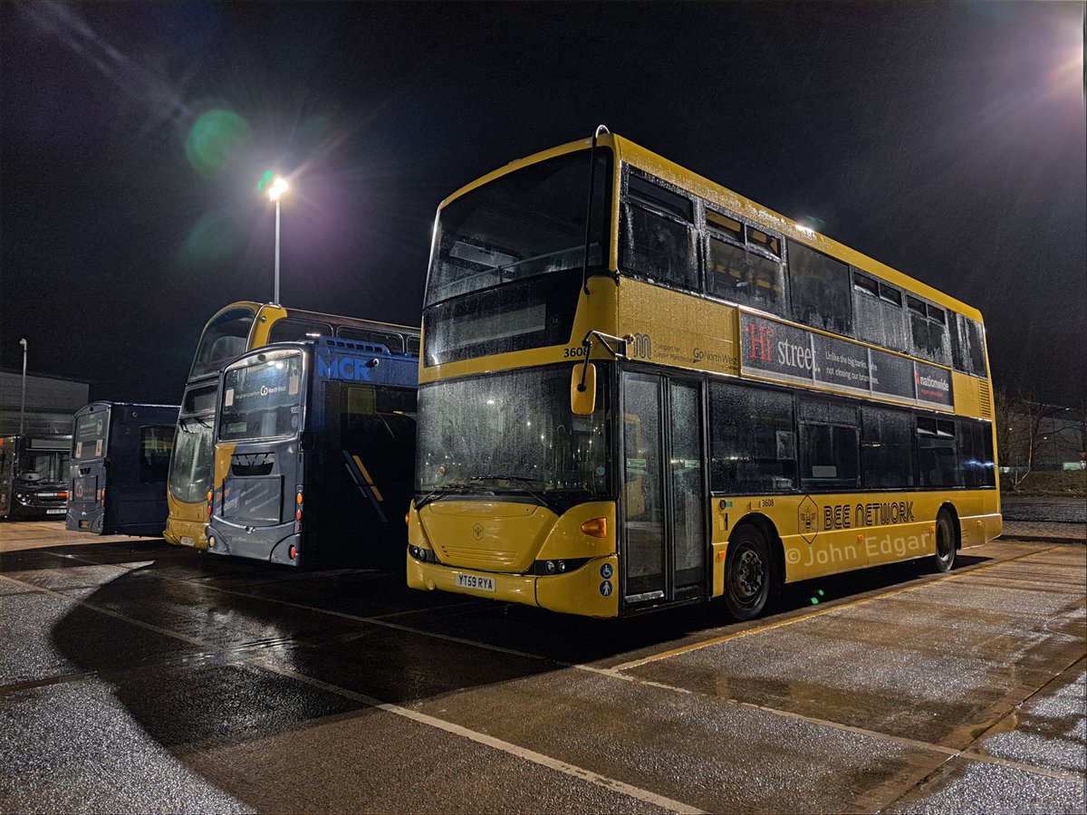 One of those Scania Omnicity things, think its pronounced Scan🤮 😃 #WiganDepot #Wigan #BeeNetwork #Scania #Omnicity