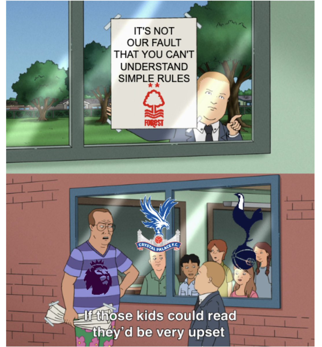 NFFC_memes's tweet image. My advice to #THFC and #CPFC is learn to read