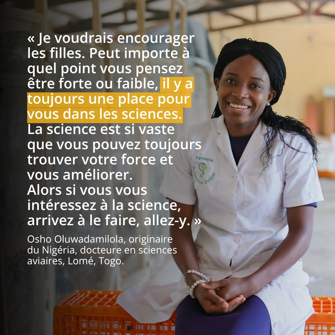 #CEA | 👩🏾‍🎓 De plus en plus, les femmes intègrent des filières longtemps réservées aux hommes.
Avec les Centres d’excellence africains, elles deviennent ingénieures, chercheuses, décideuses.

🌍 Découvrez leurs trajectoires : wrld.bg/PKE750WmCXR