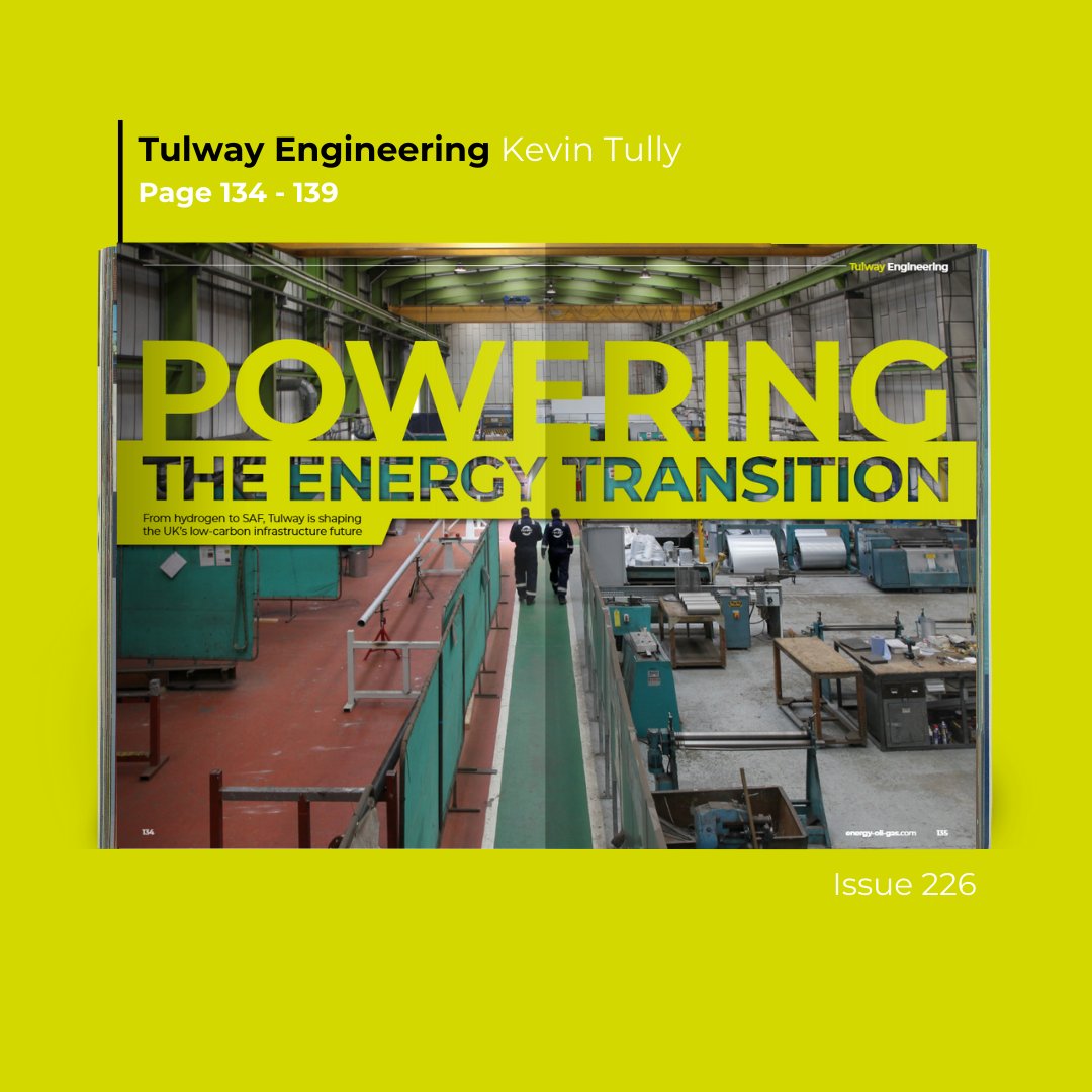Behind some of the UK’s most ambitious energy projects, you’ll find Tulway Engineering.

Kevin Tully, Managing Director at Tulway Engineering, dives into the company's evolution from a regional supplier to a national leader in complex fabrication.

ow.ly/9Saa50WoezU