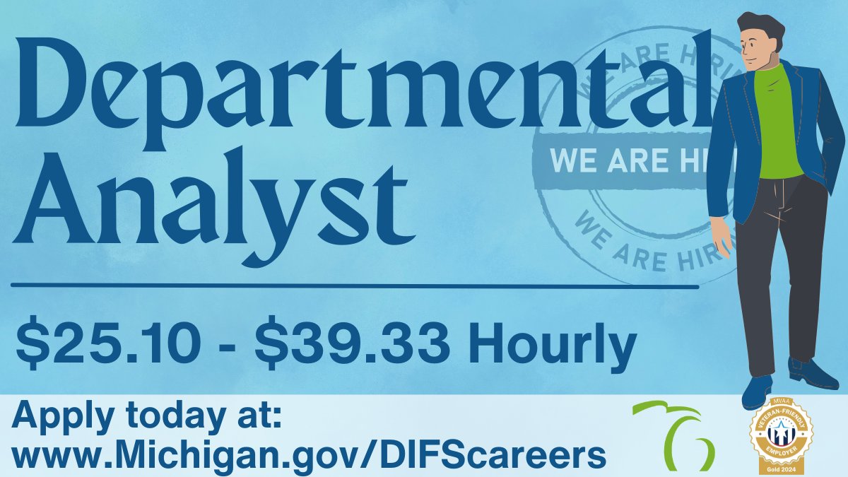 MIDIFS's tweet image. DIFS is hiring a Departmental Analyst in the Office of Insurance Rates and Forms. This position reviews insurance policy contracts, rates, and rules in Michigan for compliance with laws, rules, and Department policies. Apply by 7/17/2025. michigan.gov/DIFScareers #MiGovJobs