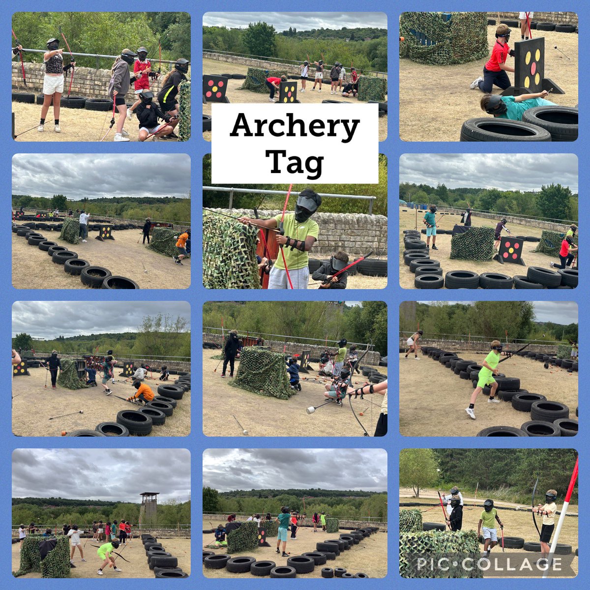 Springfield_Pri's tweet image. The children had lots of fun playing archery tag with their friends. I think the children’s favourite part was shooting their teachers. #springfieldyear5and6 #springfieldpd