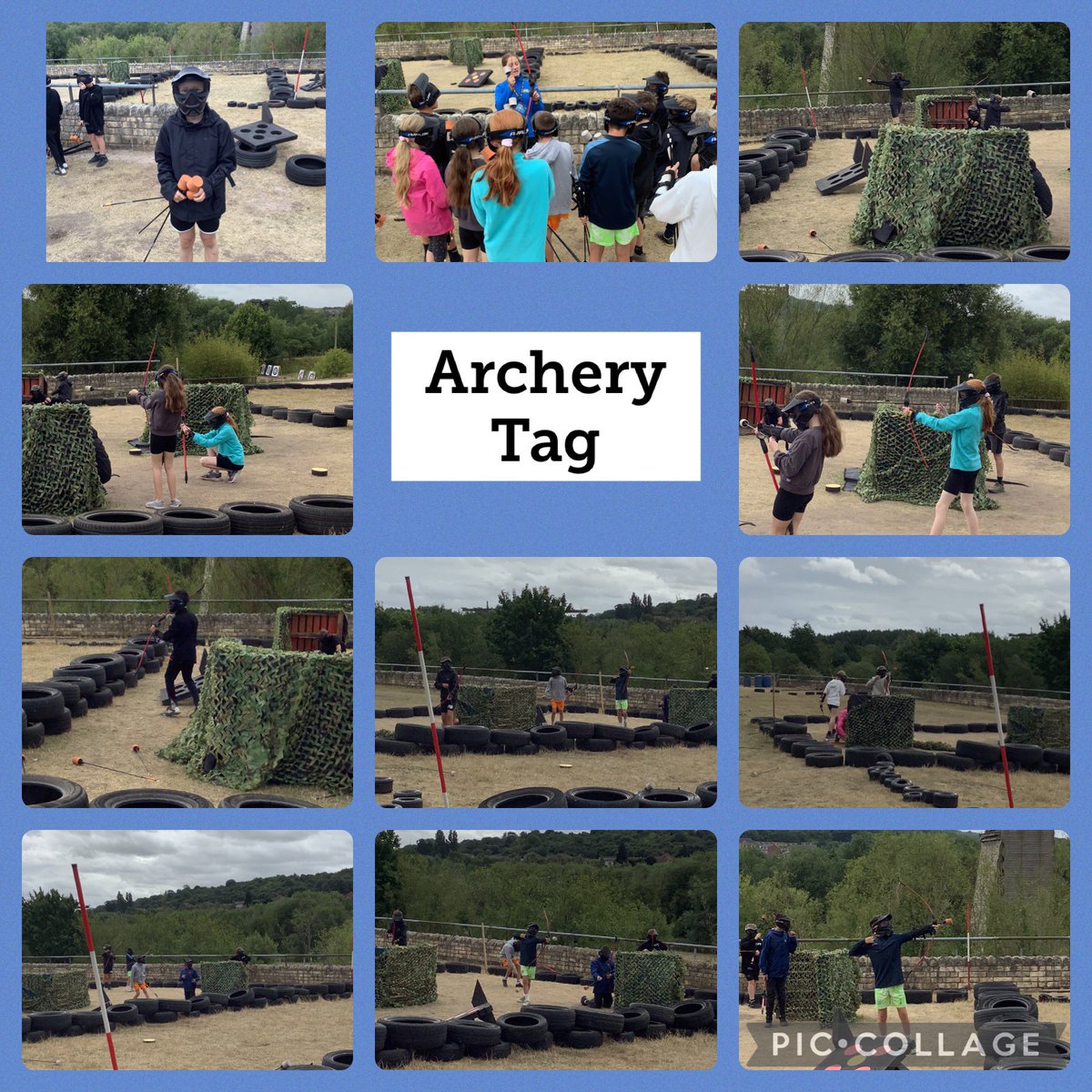 Springfield_Pri's tweet image. The children had lots of fun playing archery tag with their friends. I think the children’s favourite part was shooting their teachers. #springfieldyear5and6 #springfieldpd