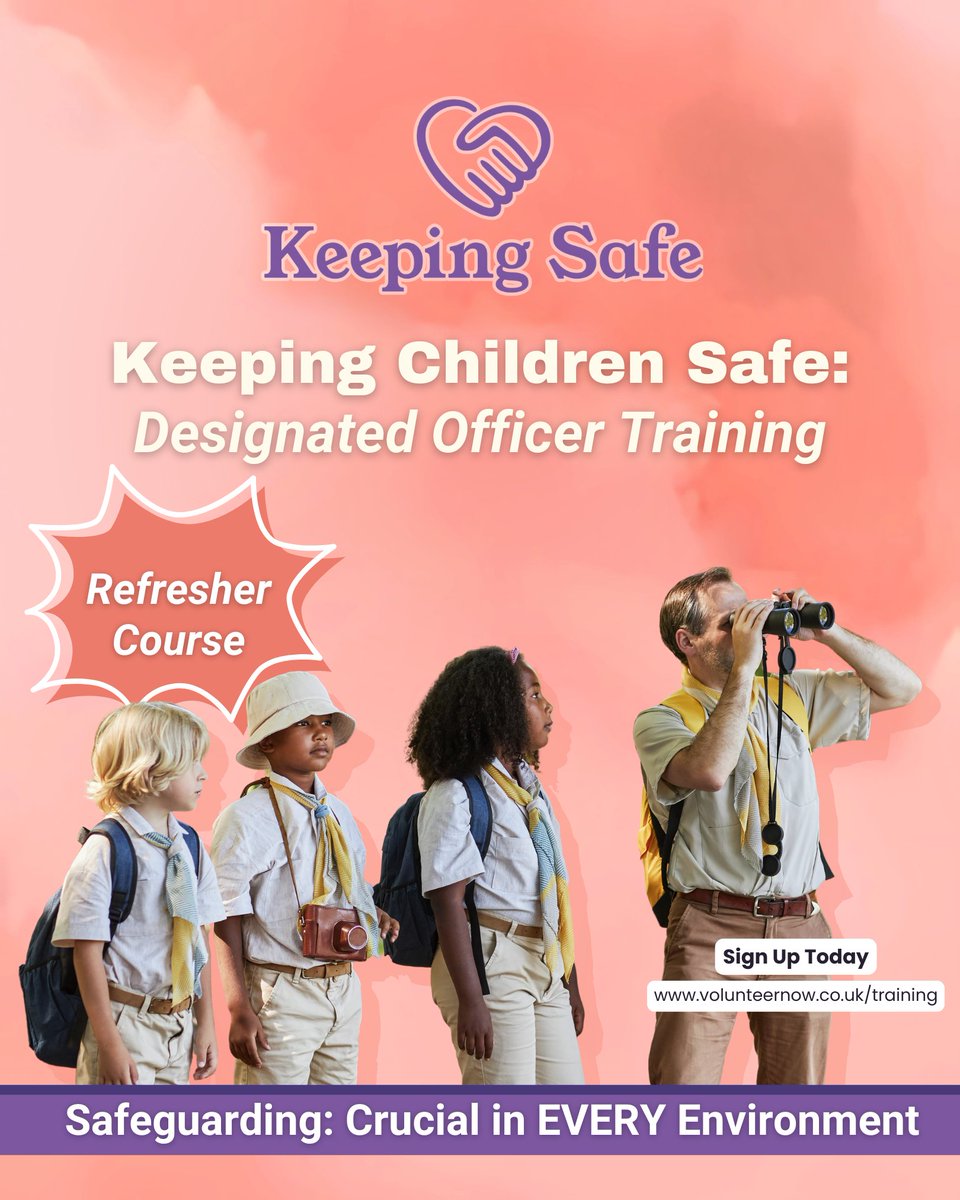 Join us for this online certificated refresher training on 5 Aug for Designated &amp; Deputy Designated Officers. 

It covers the legal context of safeguarding children; the role &amp; responsibilities of a DO; HSC Trust structures &amp; processes; &amp; more.

👉 ow.ly/Hnha50WciHN