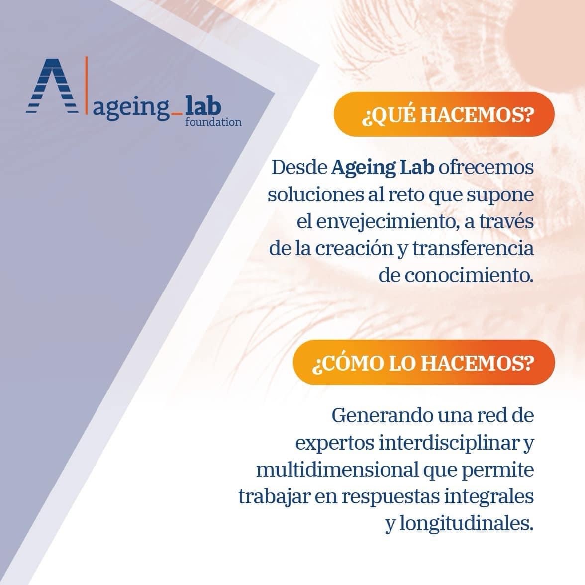 👨🏻‍🦳​👩🏼‍🦳​👨🏻‍🏫​👩🏻‍⚕️🧠​💡​Desde #AgeingLab, generamos una red de expertos interdisciplinar y multidimensional que permite trabajar en respuestas integrales y longitudinales para el reto que supone el envejecimiento.

🌐Conócenos en: ageinglab.org/about-us/