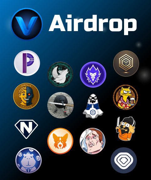 #crofam a quick reminder for you: Our airdrop is still live and if you're a holder of one of the following communities, you're welcome to claim our tokens.