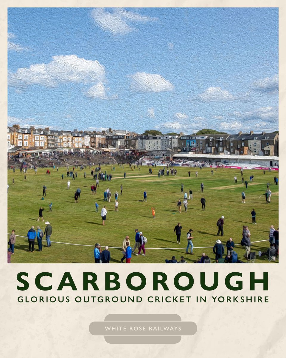 Yorkshire CCC (@yorkshireccc) on Twitter photo Take a journey to Glorious Scarborough next week 🚂 
We return to the East Coast next week for the first time in 2025 as we face Surrey in the Rothesay County Championship 😍 
👉  tinyurl.com/ScarboroughTic… Take a journey to Glorious Scarborough next week 🚂 
We return to the East Coast next week for the first time in 2025 as we face Surrey in the Rothesay County Championship 😍 
👉  tinyurl.com/ScarboroughTic…