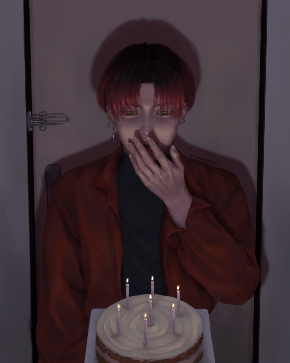 Surprise🎂 

Drawing <a href="/huensaturatio/">cato.</a>‘s OC, Hyunjun birthday piece for DTIYS challenge

#HYUNJUNDAY0724 #CATODTIYS03