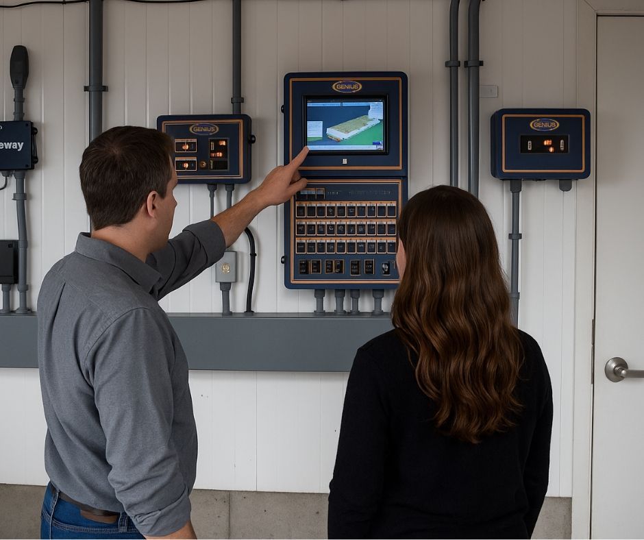 ClarkAgSystems's tweet image. Automation in poultry barns can reduce feed waste by ~10%, a new study finds. Less waste = lower costs + greener farms! 🌱🐔 Smart feeders and sensors for the win. #FarmTech #Efficiency #sustainability