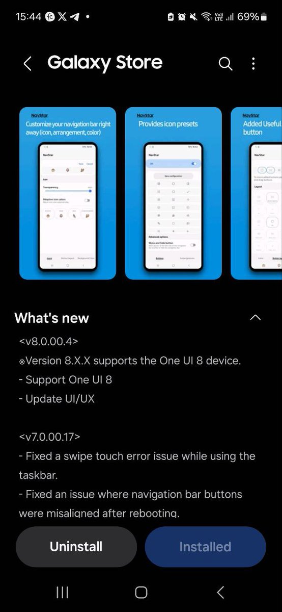 thesammyfans's tweet photo. Samsung QuickStar and NavStar Good Lock modules get One UI 8 support with some UI tweaks #Samsung #QuickStar #NavStar #OneUI8
For all the latest Samsung news and software updates, follow SammyFans on Google News https://t.co/ojOYYfGqL8 https://t.co/xFckqhjwQw