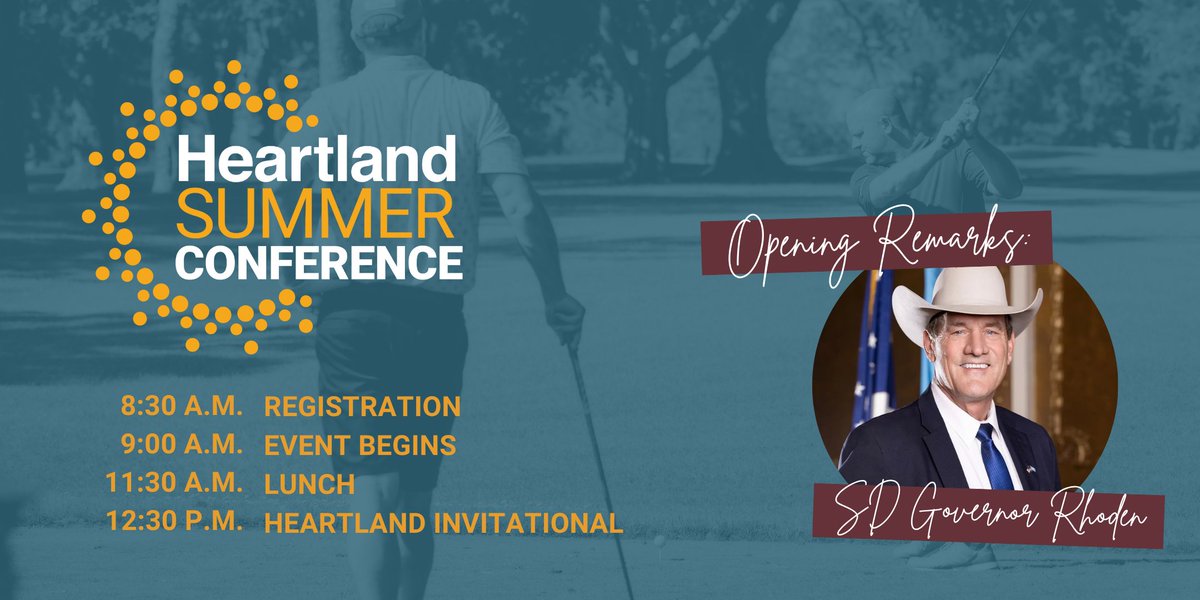 HeartlandPower's tweet image. Our office is closed today, as we are hosting our annual #SummerConference! 😎⛳ Gov will kick things off at 9am, showcasing key #econdev partnerships 🤝that have led to successful projects, especially within our #PublicPower communities. Stay tuned! #customerevent #communitydev