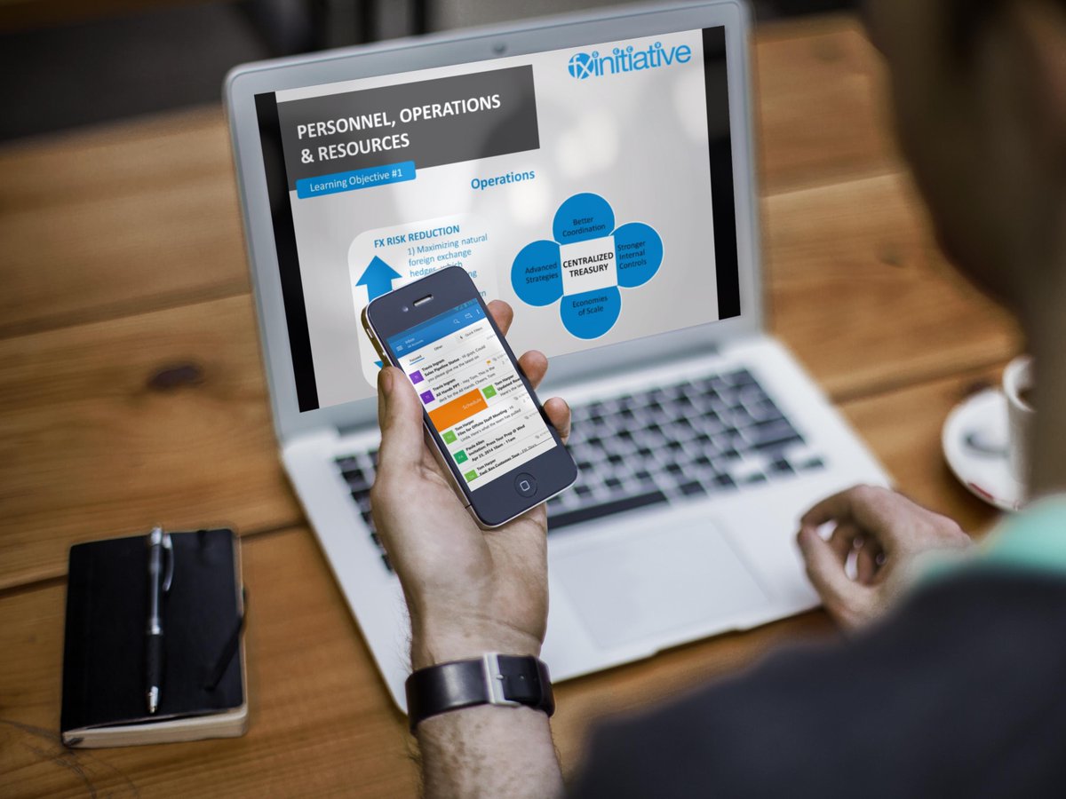 fxinitiative's tweet photo. Centralizing FX Treasury Capabilities (Video): Discover how centralized FX risk management provides global firms with greater visibility across the enterprise. Learn more at https://t.co/A5epEctvPM > #currency #forex #risk #management #finance #training @fxinitiative  #fxcpe https://t.co/auNkZcUTC3