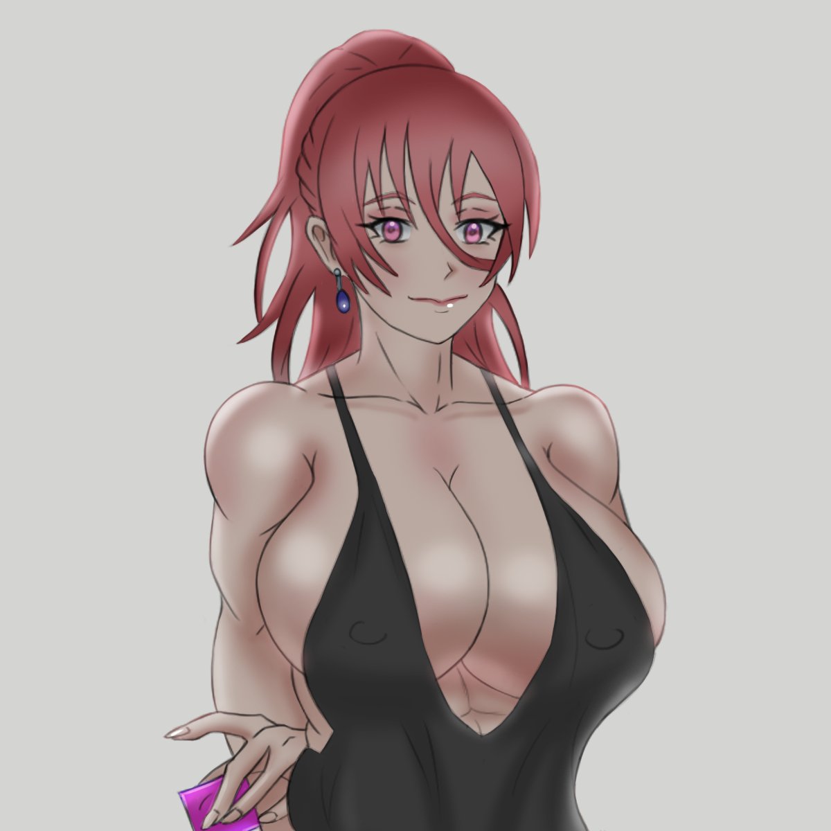 kurotesuta's tweet image. Drawing Practice
Character: Maya Ikusaba from My One-Hit Kill Sister
Comedy anime. Watched the first episode and had a good laugh.