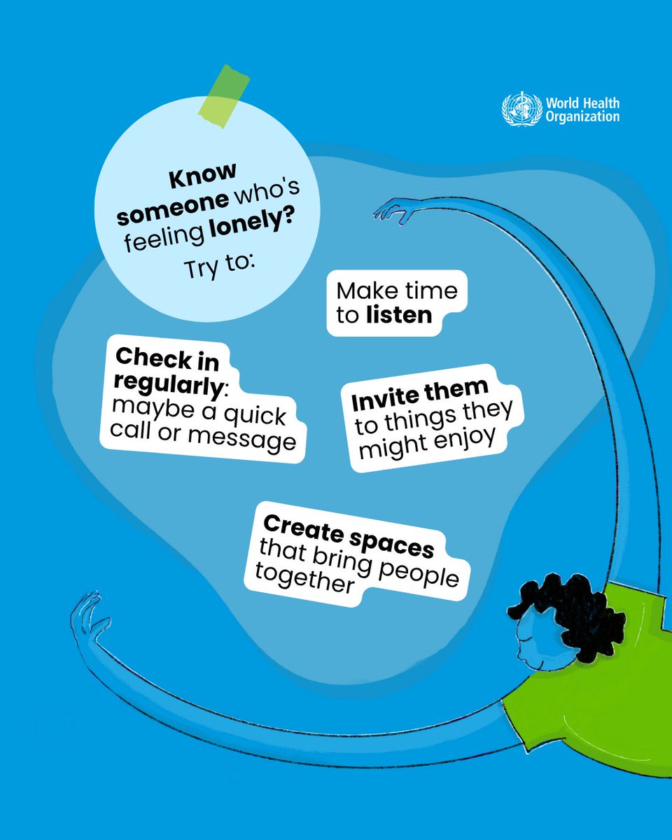 WHONepal's tweet image. Do you know someone who might be experiencing social isolation or #loneliness? Spread warmth with the following #QuickTips 👇