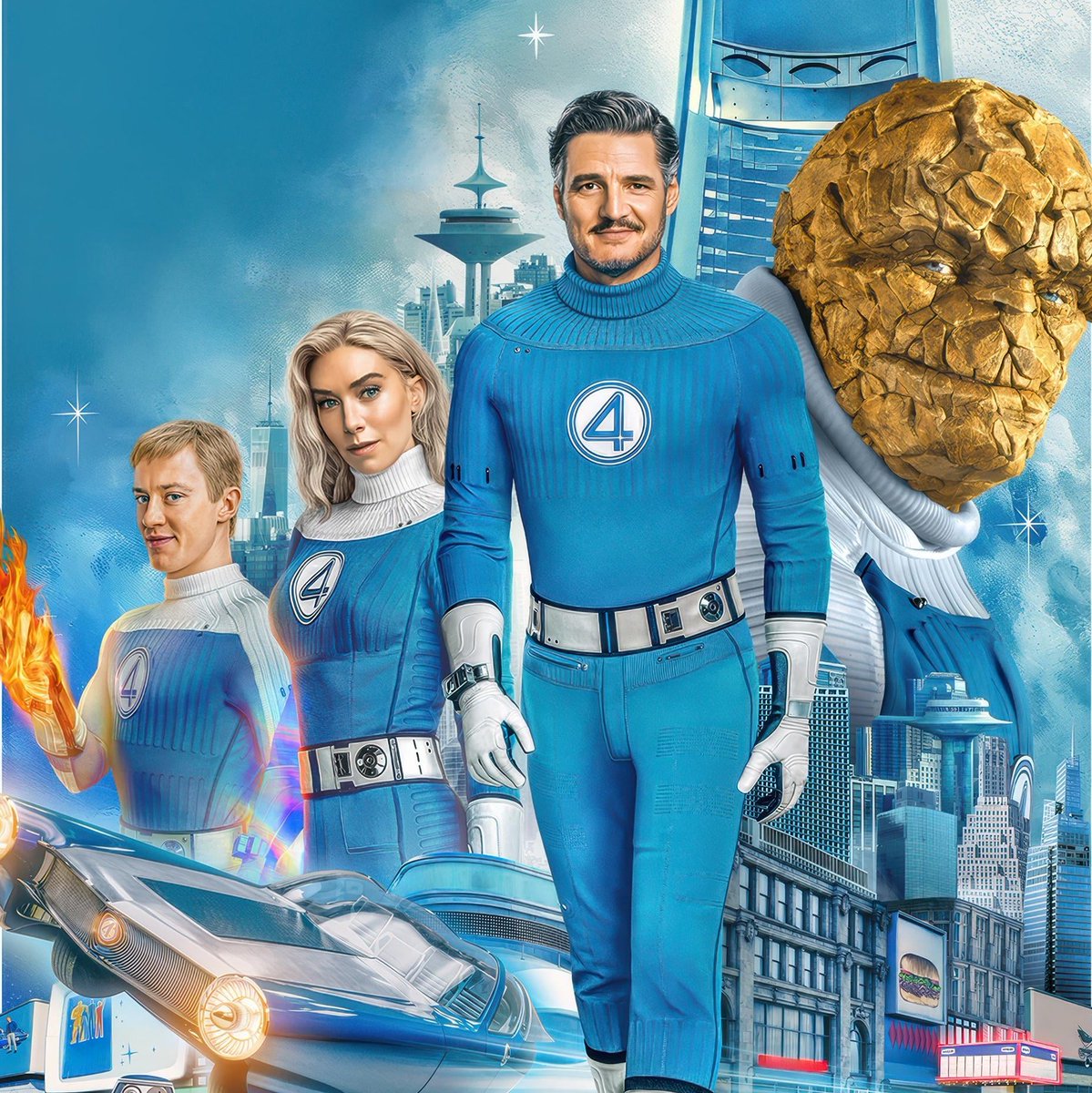 MCUSource's tweet image. BREAKING: Spider-Man has a cameo in The #FantasticFour: First Steps...
And this isn't any live-action Spider-Man.