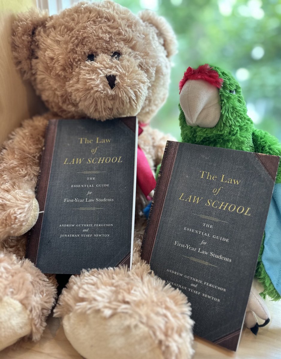 ProfFerguson's tweet image. T-minus one month before 1Ls hit orientation for law school. If you want 100 tips for success, we wrote this for you. Especially for first-gen students and those unfamiliar with what to expect. nyupress.org/9781479801626/… #books #1L #lawschool