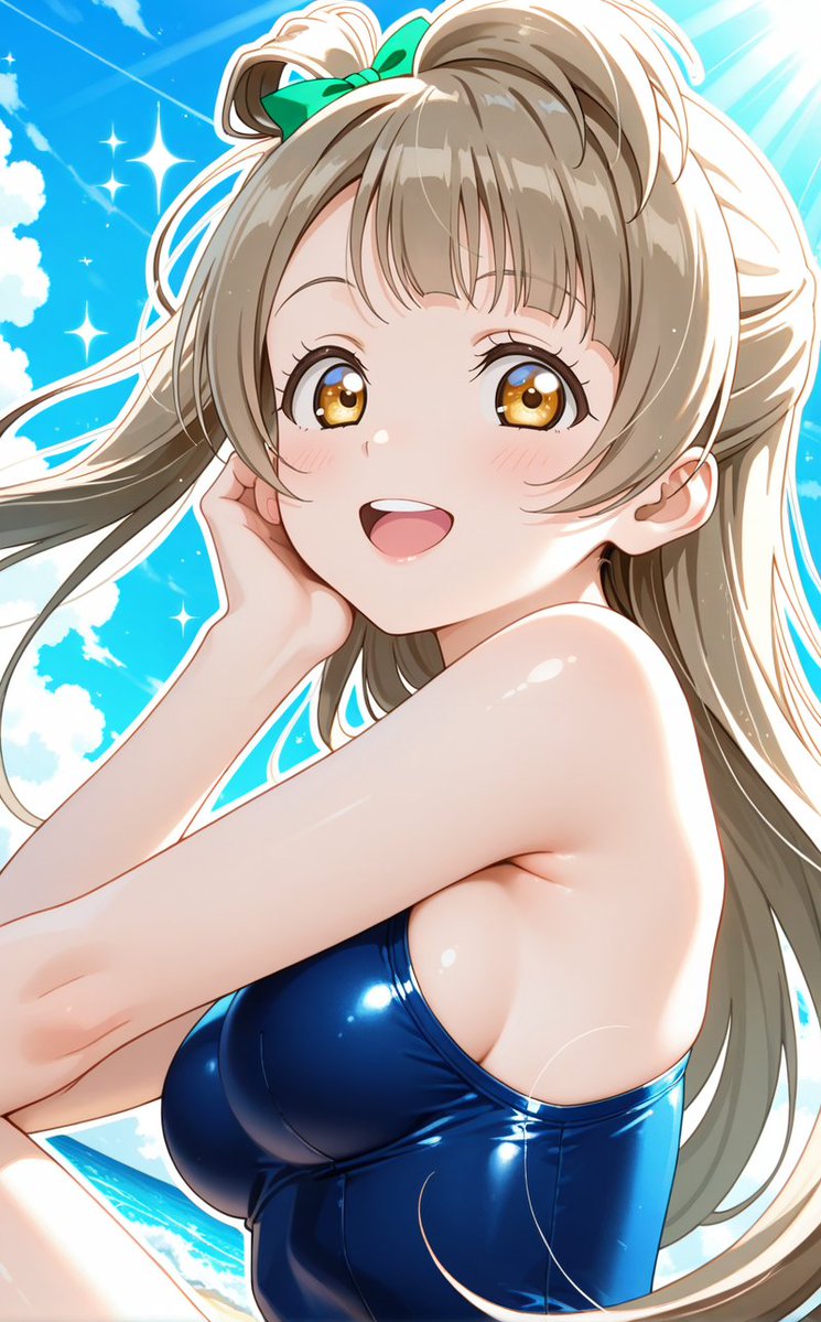 7/16(水)のおはやござます‼
一週間､そして7月も折り返しのスイスイ🌊水曜日！
本日もよろしくお願い致します♪

ことりちゃんから弾ける笑顔のプレゼント‼
今日も一日､頑張っていきまっしょい！✨
#南ことり #lovelive