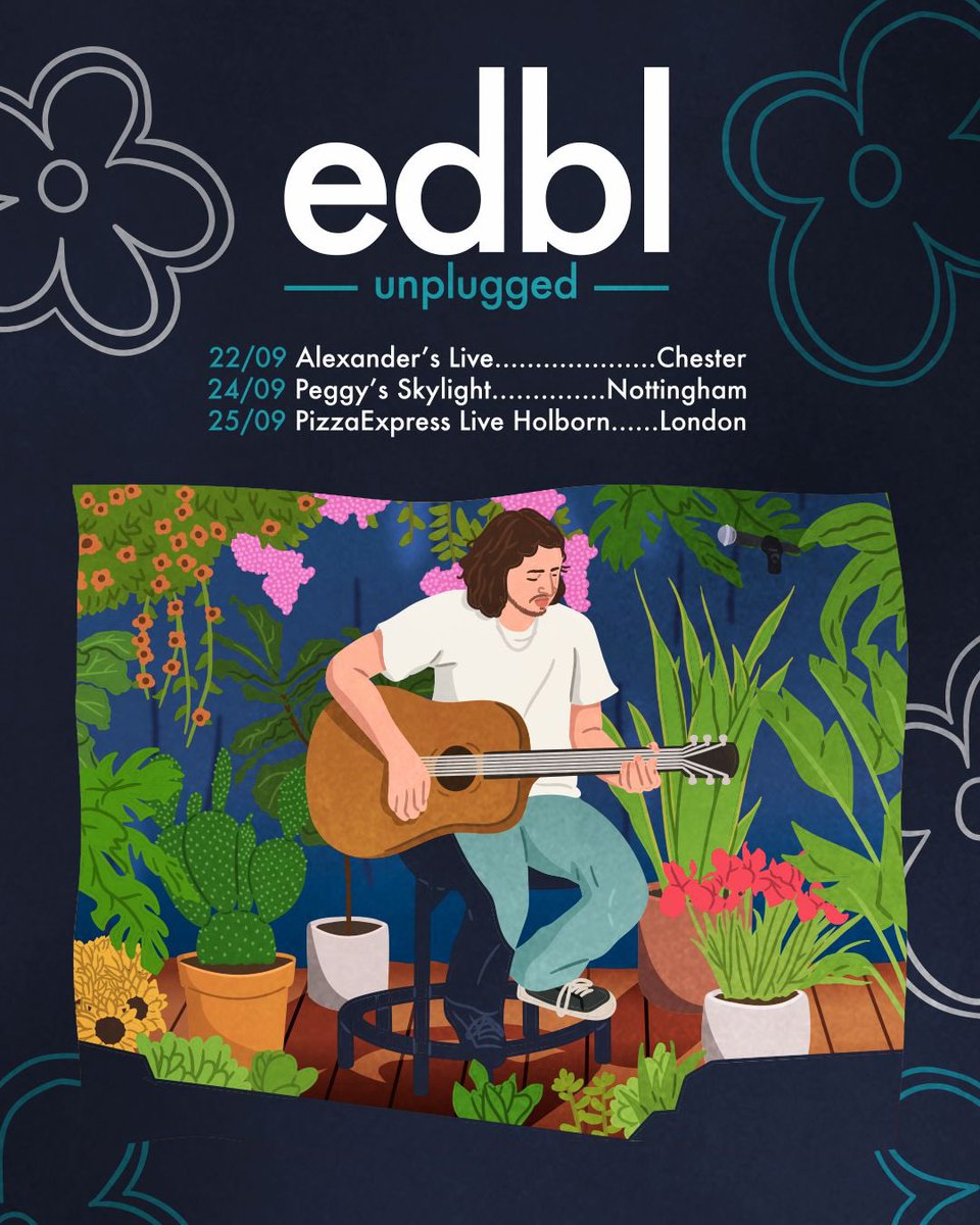 edbledbl's tweet image. 🎉 WE BACK ON TOUR BABYYYY 🎉
Catch me and the band this September for a series of intimate shows around the UK including my first EVER hometown headline show & first show in Notts 🙌🏻
Tickets available from slinky.to/edbl-unplugged 🎟️