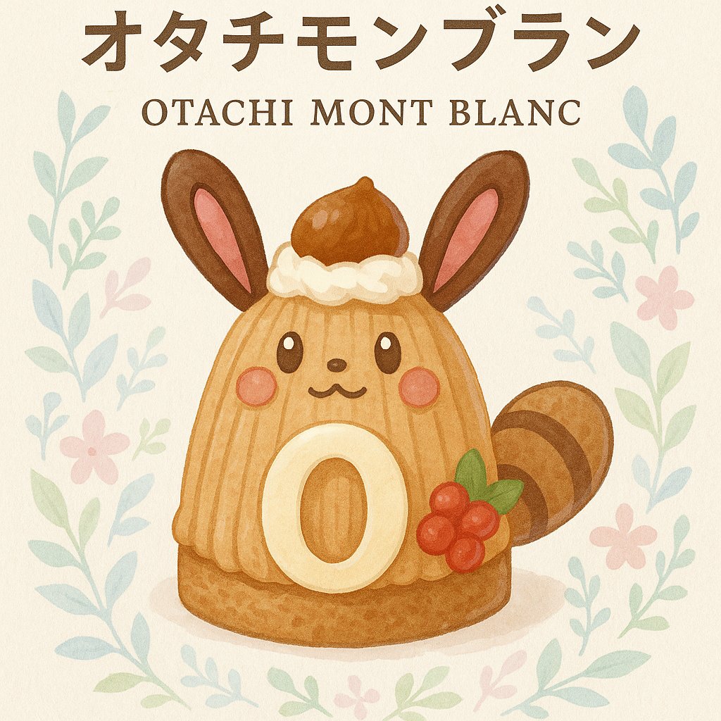 またChatGPTさんにイラスト化してもらっちゃった(*´艸`)
イラストの方がきゅるきゅる可愛い感でてる笑
 #ポケモン