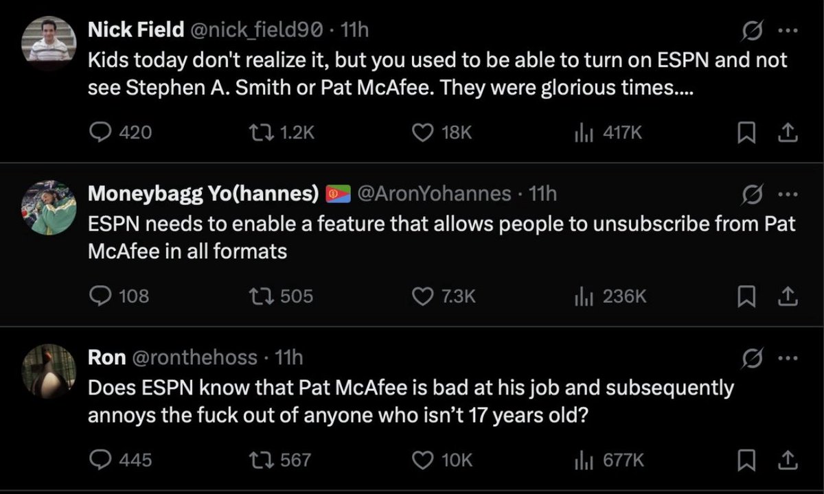 Pat McAfee tweet media