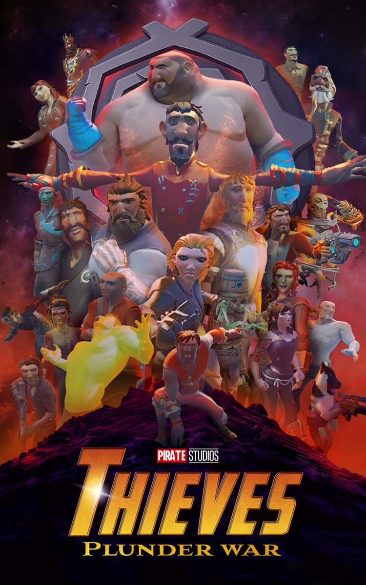 Mephisto (@mephisto_hub) on Twitter photo The Hardest choices require the strongest sails
Pirates assemble!
We have recreated a poster of one of the most iconic movies, mainly using only in game element, 23 people took part in this project.🔥⚔️
#BeMorePirate <a href="/SeaOfThieves/">Sea of Thieves</a> #SeaOfThieves The Hardest choices require the strongest sails
Pirates assemble!
We have recreated a poster of one of the most iconic movies, mainly using only in game element, 23 people took part in this project.🔥⚔️
#BeMorePirate <a href="/SeaOfThieves/">Sea of Thieves</a> #SeaOfThieves