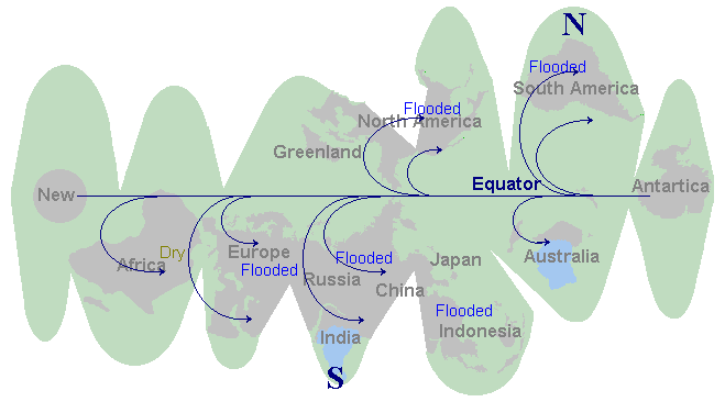New Westerly Winds Map