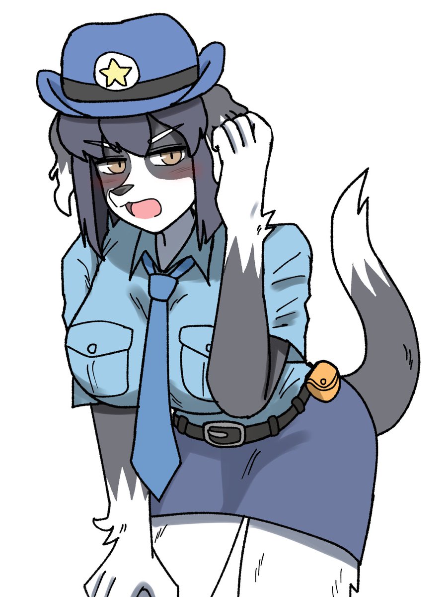 「…そういうのは非番の日にお願いします」

#ケモノ