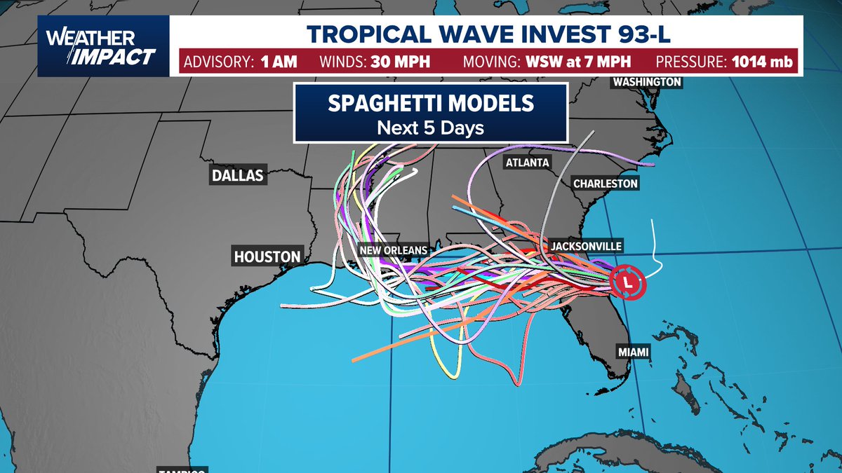 KHOU 11 News Houston (@khou) on Twitter photo STREAMING NOW ON KHOU 11+ | Meteorologist <a href="/chitakhou/">Chita Craft</a> is tracking a system that has a 40% chance for development in the Gulf, live now on KHOU 11 Morning News.
khou.com/article/news/l… STREAMING NOW ON KHOU 11+ | Meteorologist <a href="/chitakhou/">Chita Craft</a> is tracking a system that has a 40% chance for development in the Gulf, live now on KHOU 11 Morning News.
khou.com/article/news/l…