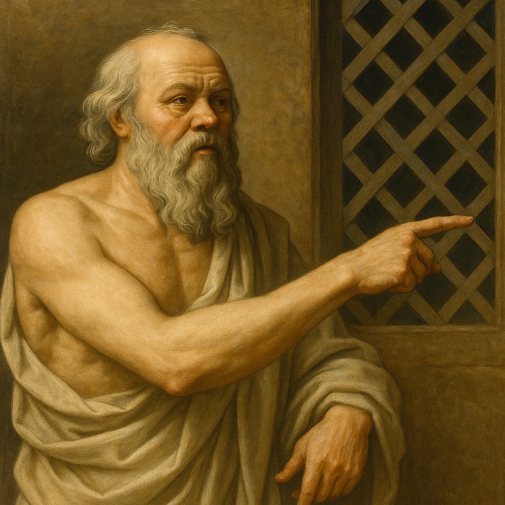 dave_spector's tweet photo. 古代ギリシャの哲学者が一言→そこラティス https://t.co/8wfttJZkfH