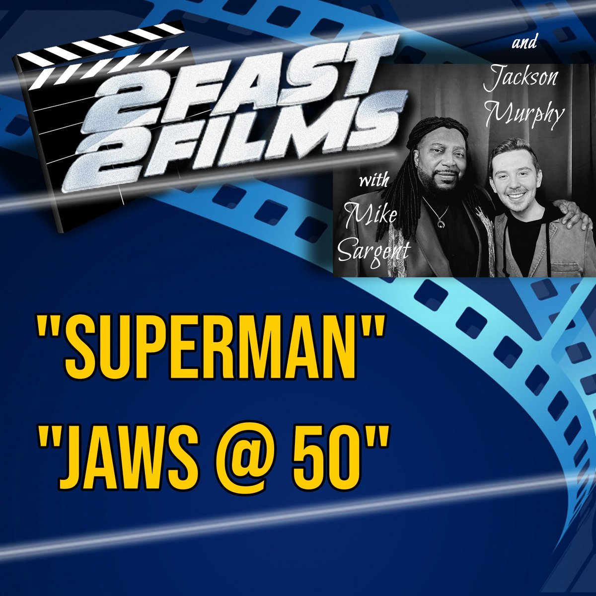 2Fast2Films's tweet image. #Superman and #JawsAt50 reviews on this new episode: bit.ly/44ZwC4F