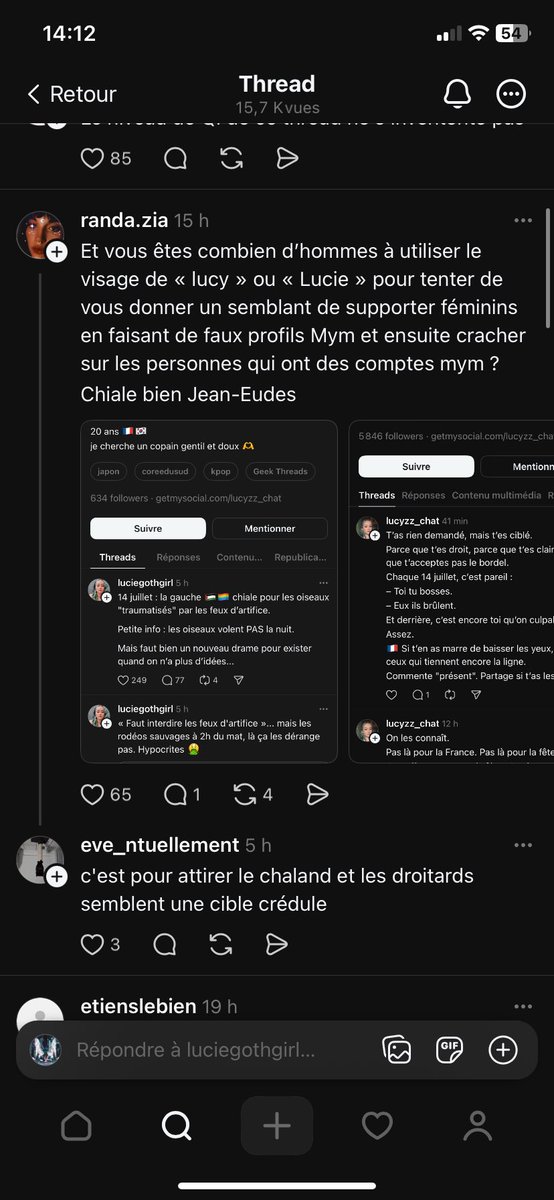 morpheus726's tweet photo. @TheLilyCroft Apparemment c’est un faux compte qui utilise l’image d’une meuf random pour sortir des dingueries du style, y’a plein de comptes avec sa photo https://t.co/rcEqhEwv5f