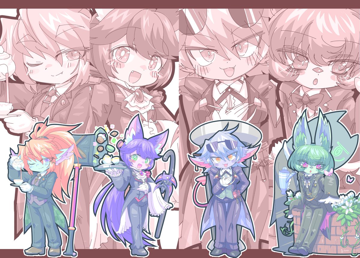 omizo_omizo's tweet image. 執事よーどるまとめ！！かっこかわいいよーどる達がお仕えします！