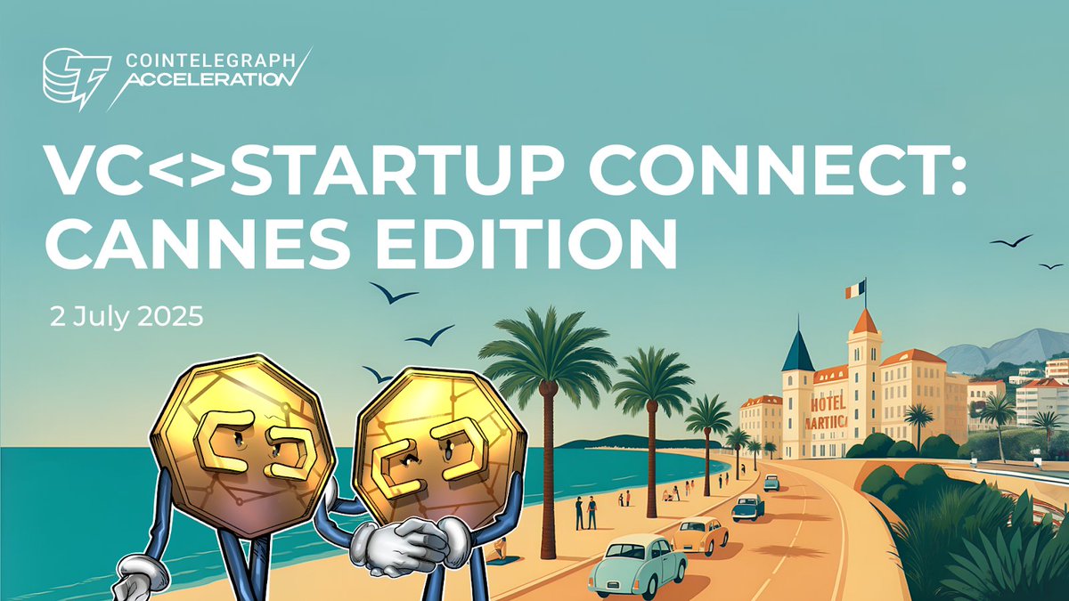 🎉 That’s a wrap on VC &lt;&gt; Startup Connect: Cannes Edition!

300+ Web3 leaders came together for pitches, panels and purposeful networking – and $85K in startup prizes were awarded:

🥇 Fluora – $50K audit grant from <a href="/QuillAudits_AI/">QuillAudits ➡️ Web3 Security 🥷</a>
🥈 XO <a href="/xo_builders/">XO</a> – $25K marketing credits from